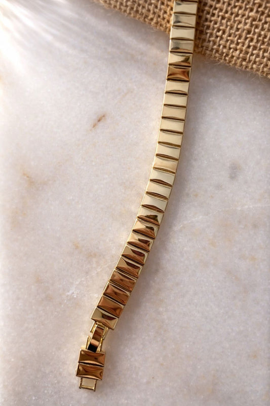 Block Gold Bileklik