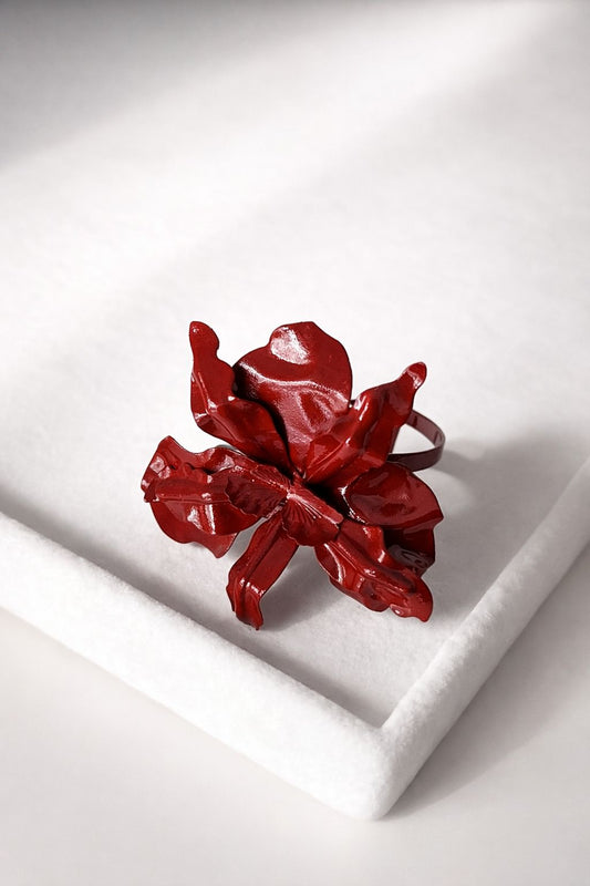 Metal Çiçek Kelepçe