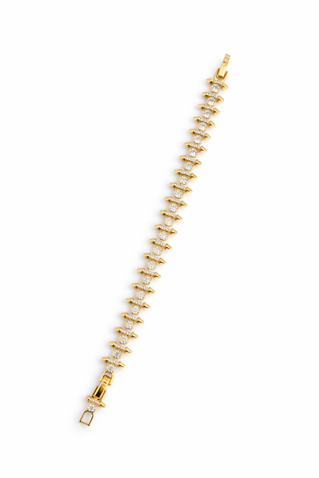 Gold Taşlı Bileklik