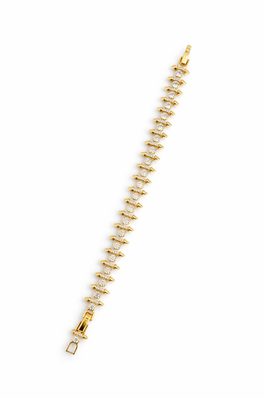 Gold Taşlı Bileklik
